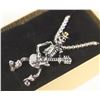 Image 1 : NEW DANCING SKELETON SKULL NECKLACE