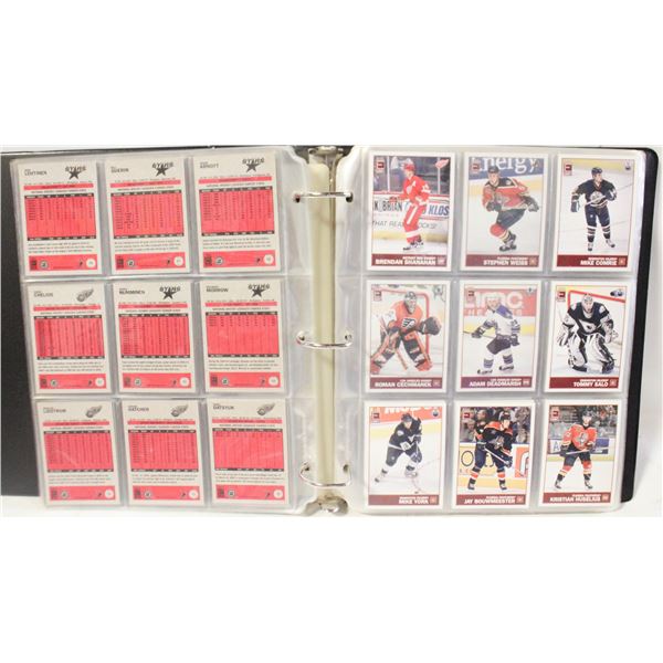 VINTAGE HOCKEY/SPORTS CARDS IN BINDER-ESTATE