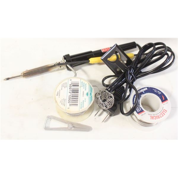 SOLDERING IRON & SOLDER