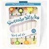 Image 1 : NEW VENEZIA GLASS ART SWIZZLE STICKS