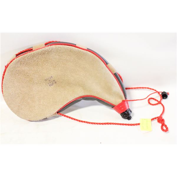 1LTR LEATHER WINE BOTA BAG