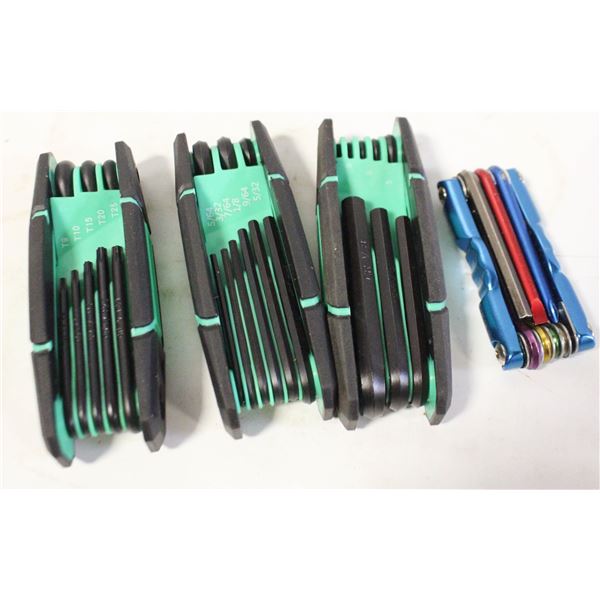 4 - HEX WRENCH SETS
