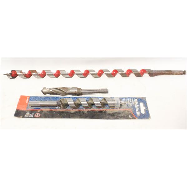 LARGE DRILL AND AUGER BITS