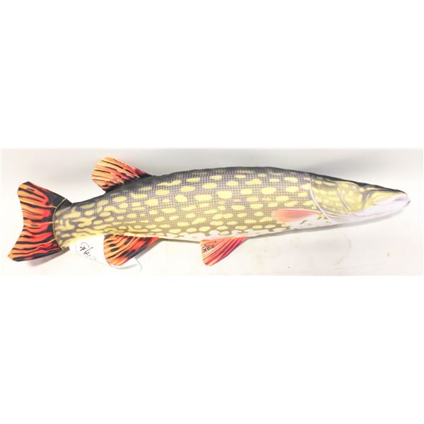 NORTHERN PIKE FISH, GABY FISH PILLOW