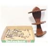 Image 1 : VINTAGE 30+ COLLECTOR SPOONS+SPOON RACK