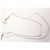 Image 1 : 18" SILVER-TONE NECKLACE FROM THE GIVING
