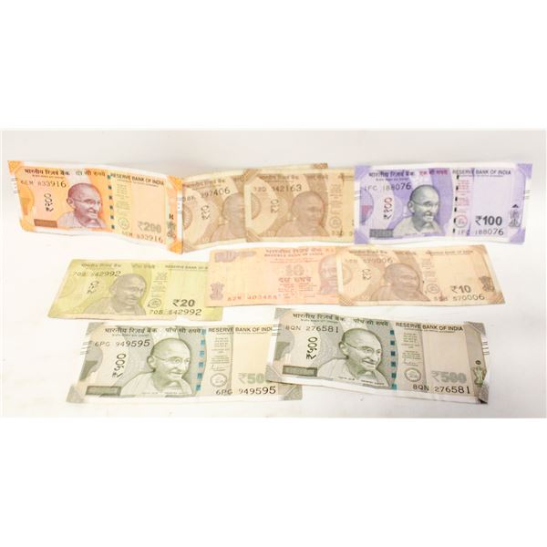 FOREIGN CURRENCY INDIA RUPEES 1360 9X