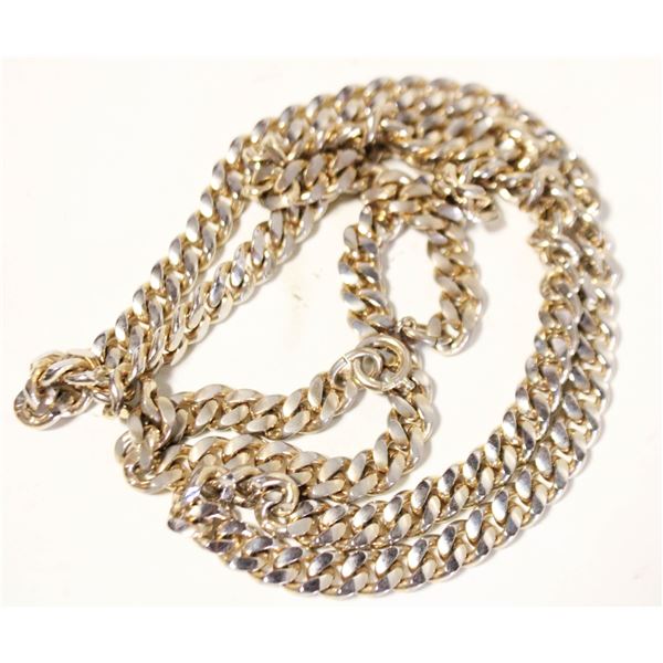 30" GOLD TONE MIAMI CUBAN LINK CHAIN. IN