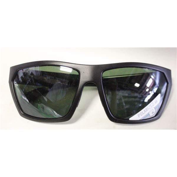 RYDERS POLARIZED BLACK SUNGLASSES