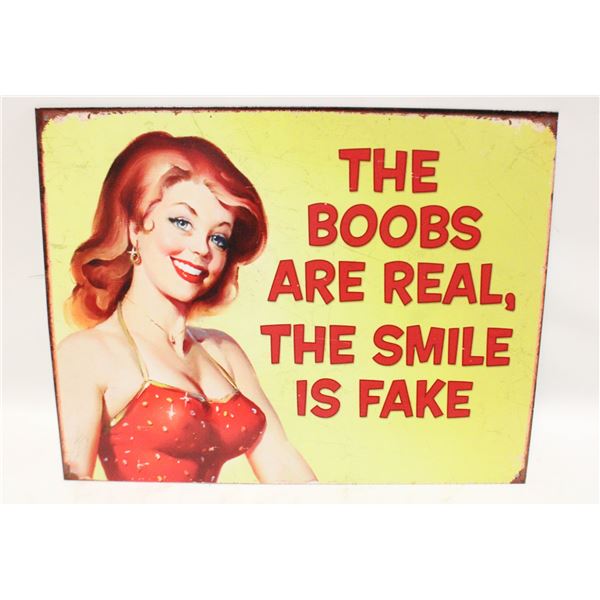 12" X 16" METAL SIGN (RH)