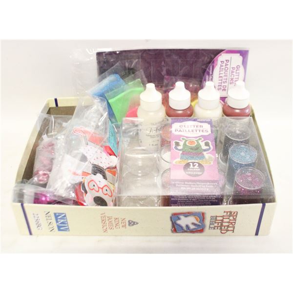 CRAFT SUPPLIES - ASSORTED