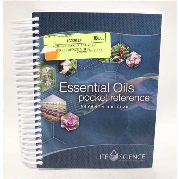 LIFE SCIENCE ESSENTIAL OILS POCKET REFERENCE BOOK