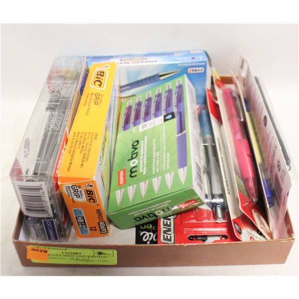 STATIONARY PENS AND WRITING INSTRUMENTS - NEW AST