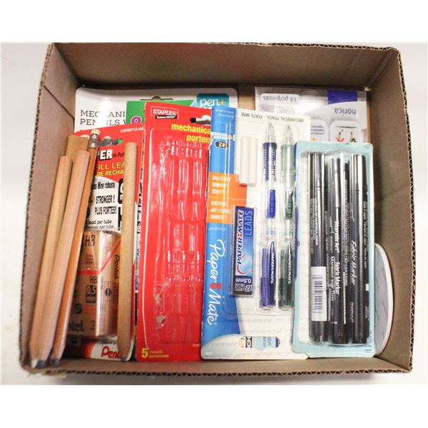 STATIONARY PENS AND WRITING INSTRUMENTS - NEW AST