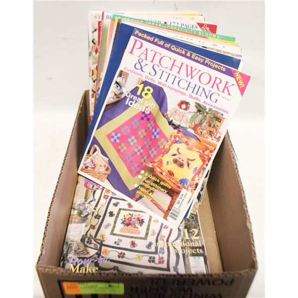 QUILTING PATTERNS - ASSORTED LOT