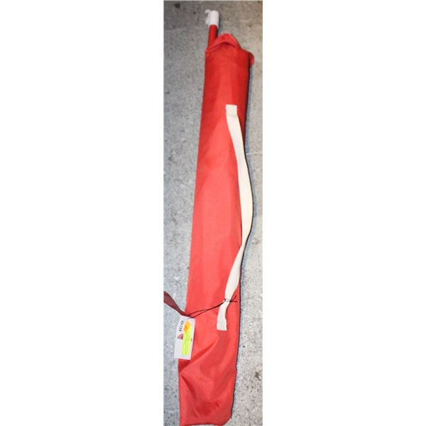 NEW OVI/INDIGO BRAND BEACH UMBRELLA WITH CARRY