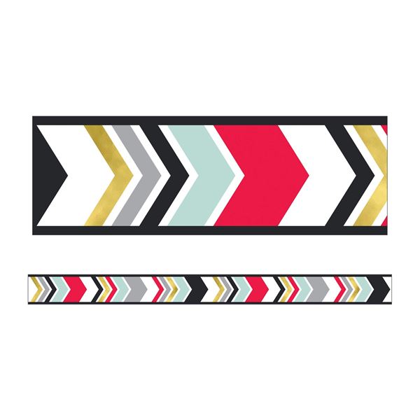 NEW 4PK CARSON DELLOSA STRAIGHT BORDERS 36FT