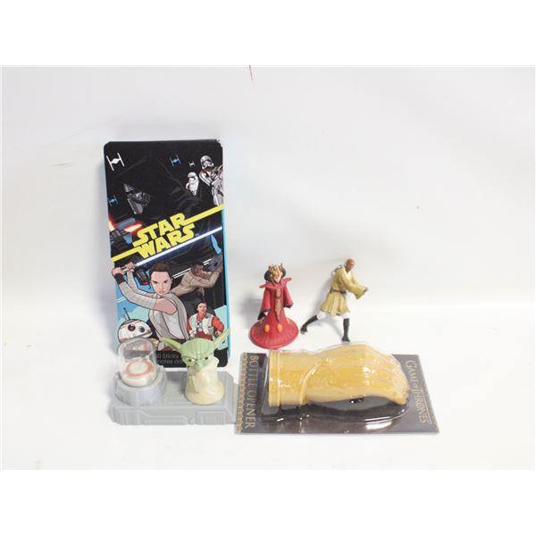 STARWARS + GAME OF THRONES COLLECTABLES
