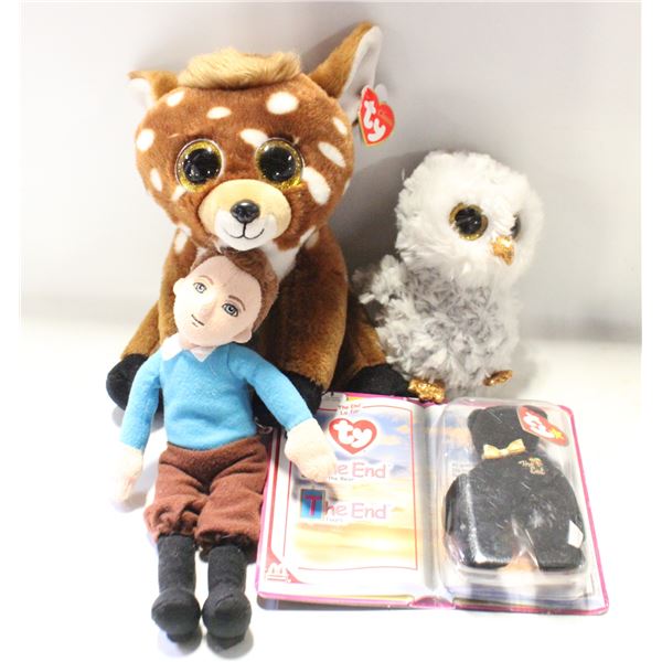 TY PLUSHIES VINTAGE + MODERN ASSORTED