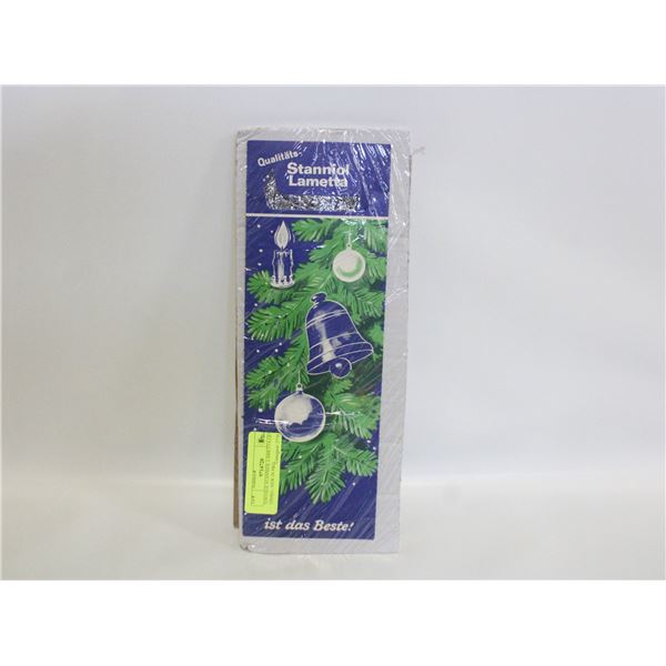 VINTAGE STANNIOL LAMETTA LEAD TINSEL- NEW IN PKG