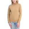 Image 1 : NEW TOMMY HILFIGER WOMENS TURTLENECK SMALL BEIGE