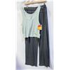 Image 1 : NEW- HANES XL WOMEN’S WORK OUT TOP+PANTS