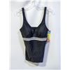 Image 1 : NEW CHRISTINA WOMENS SWIM TOP BLACK & WHITE SZ MED