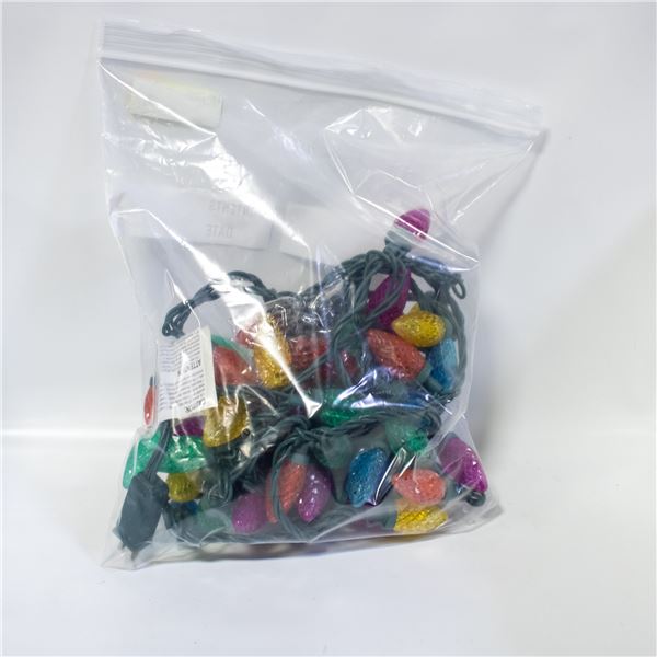 SYLVANIA STAY-LIT LED C9 COLOUR STRING LIGHTS