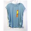 Image 1 : NEW LOLE WOMENS ACTIVE T-SHIRT BLUE SIZE XXL