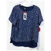 Image 1 : NEW HILARY RADLEY WOMENS DOUBLE LAYER BLOUSE SZ M