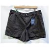 Image 1 : NEW GAP WOMENS JEAN SHORTS BLACK SIZE XL