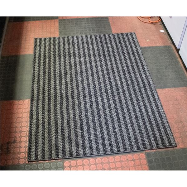 BALDOSA ENTRANCE MAT GREY & BLACK - 36 X 46"
