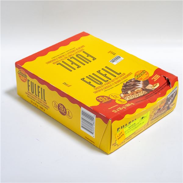 CASE WITH 12 55G BARS OF CHOCOLATE PEANUT BUTTER
