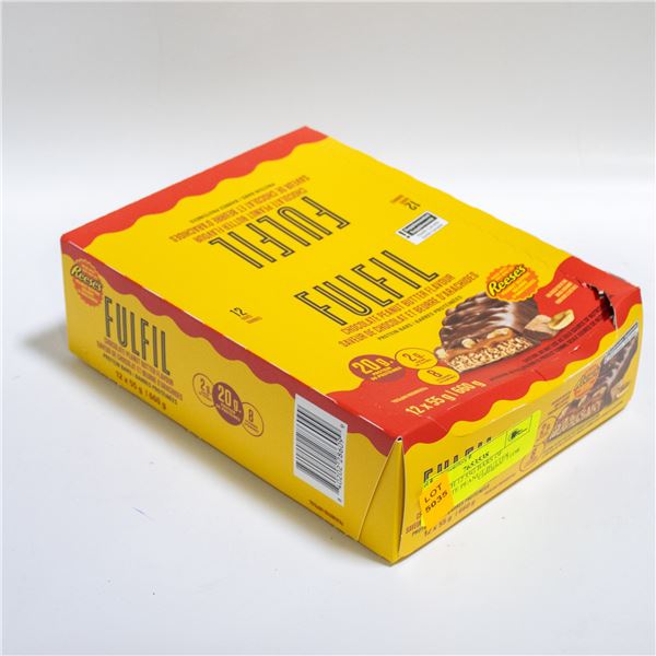 CASE WITH 12 55G BARS OF CHOCOLATE PEANUT BUTTER