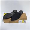 Image 1 : STEVE MADDEN WOMENS SLIDE WITH HEEL BLACK SIZE 6
