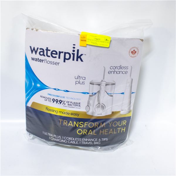 WATERPIK WATER FLOSSER ULTRA PLUS & CORDLESS