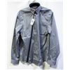 Image 1 : NEW KIRKLAND BUTTON-UP SUIT SHIRT GREY SIZE MM