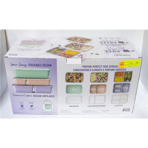 BOX OF 85 BENTGO MEAL PREP CONTAINERS & LIDS