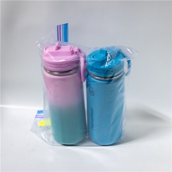 2 PACK OF THERMOFLASK INSULATED WATER BOTTLES