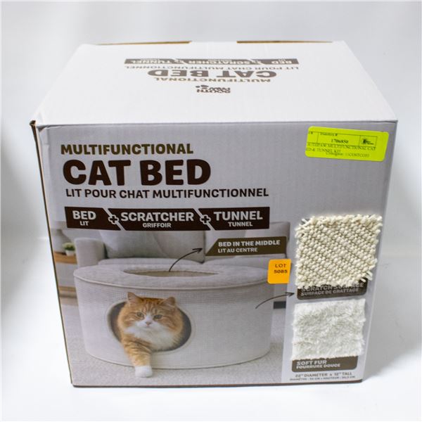 SOUTHPAW MULTIFUNCTIONAL CAT BED & TUNNEL KIT