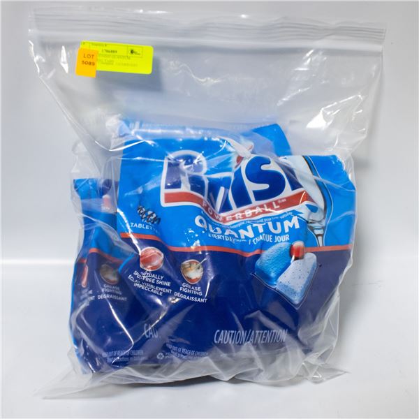 BOX OF 128 FINISH QUANTUM DISHWASHING TABS