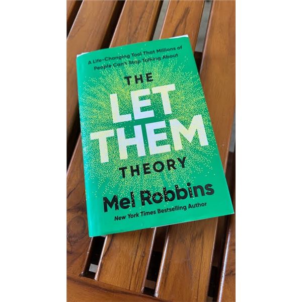 NEW THE LET THEM THEORY BOOK BY MEL ROBBINS &
