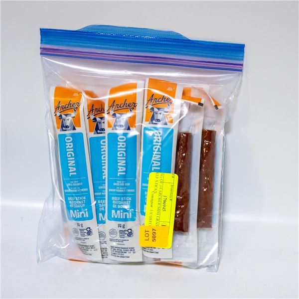 BAG OF 14 ARCHER MINI GRASS-FED BEEF STICKS