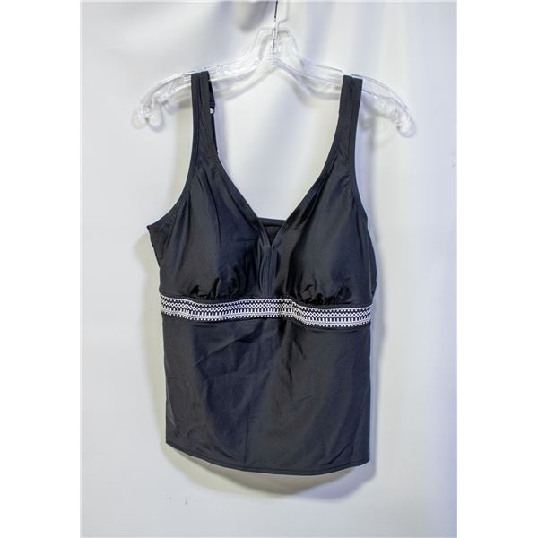 CHRISTINA WOMENS SWIMWEAR TOP BLACK SIZE XXL