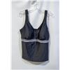Image 1 : CHRISTINA WOMENS SWIMWEAR TOP BLACK SIZE XXL