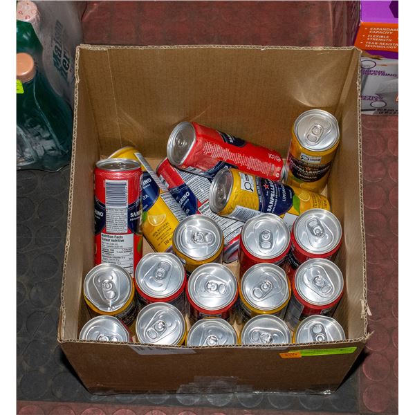 BOX OF 19 SANPELLEGRINO ITALIAN SPARKLING DRINKS