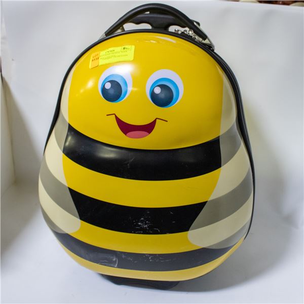 2 PIECE HEYS KIDS TRAVEL TOTS BUMBLE BEE LUGGAGE