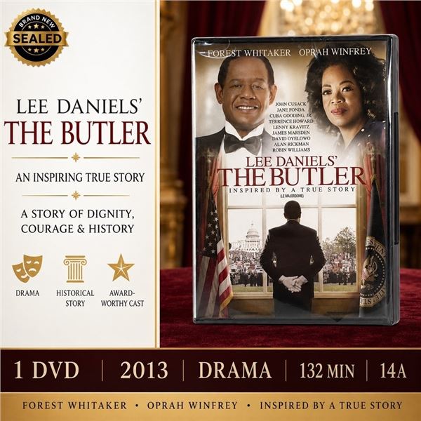 NEW DVD "LEE DANIELS' THE BUTLER" 2013