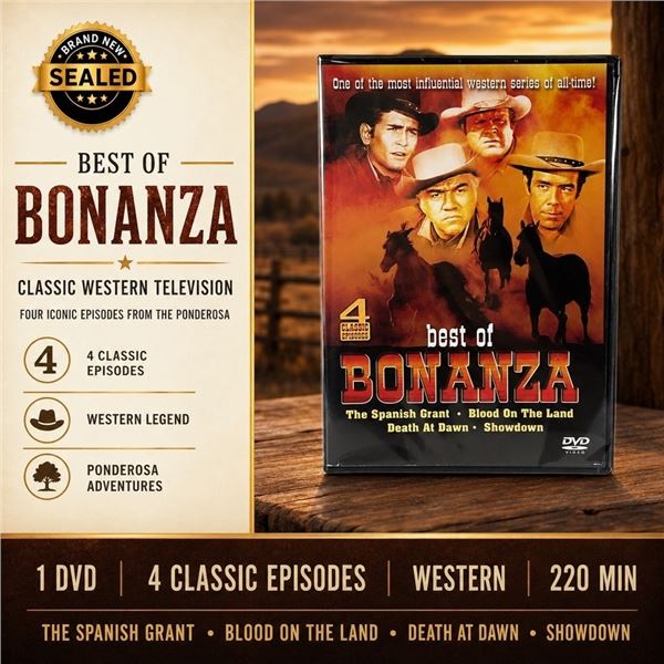 NEW DVD "BEST OF BONANZA"