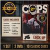 Image 1 : NEW DVD SET "COPS" 10 CLASSIC CASES